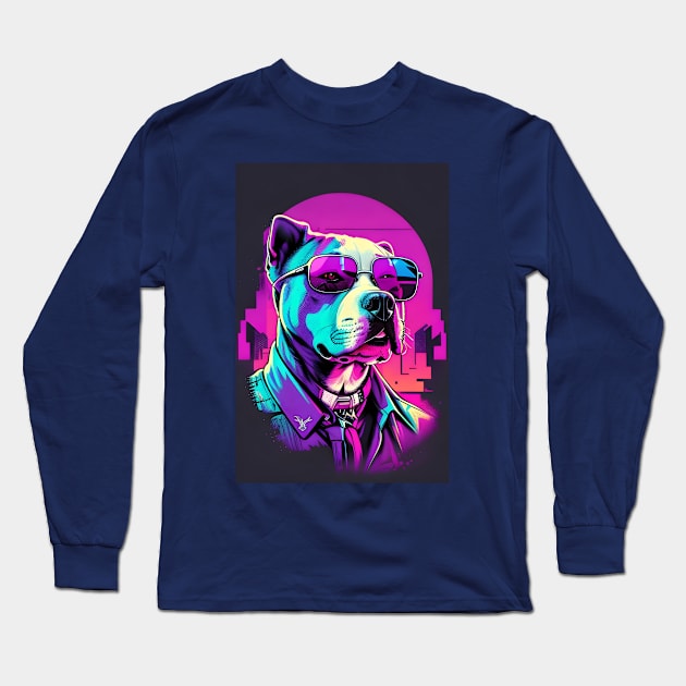 COOL Dogs no2 Long Sleeve T-Shirt by Buff Geeks Art